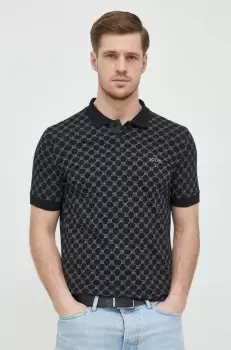 Joop! tricou polo barbati, culoarea negru, modelator imagine