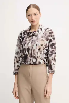 Joseph Ribkoff bluza culoarea alb, cu imprimeu, 254033 imagine