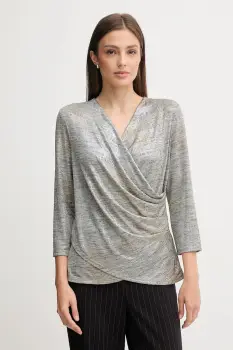 Joseph Ribkoff bluza culoarea argintiu, melanj, 253087 imagine