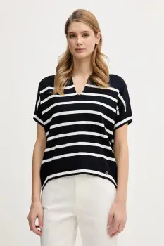 Joseph Ribkoff bluza culoarea bleumarin, cu imprimeu, 261921 imagine