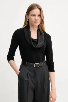 Joseph Ribkoff bluza culoarea negru, uni, 253211 imagine