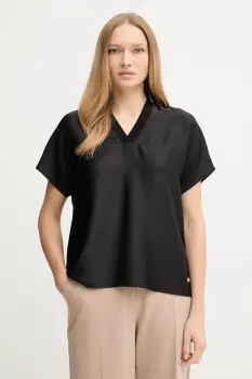 Joseph Ribkoff bluza culoarea negru, uni, 253921 imagine