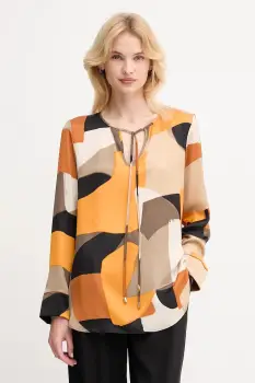 Joseph Ribkoff bluza culoarea portocaliu, modelator, 253011 imagine