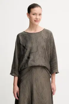 Joseph Ribkoff bluza culoarea verde, uni, 253002 imagine