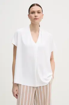 Joseph Ribkoff bluza femei, culoarea alb, neted, 251087 imagine