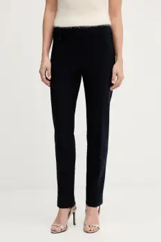 Joseph Ribkoff pantaloni culoarea alb, mulata, high waist, 144092 imagine