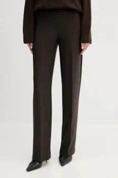 Joseph Ribkoff pantaloni culoarea maro, drept, high waist, 153088F25 imagine