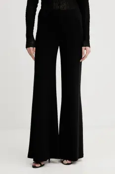 Joseph Ribkoff pantaloni culoarea negru, lat, high waist, 161096F25 imagine