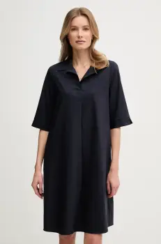 Joseph Ribkoff rochie culoarea albastru marin, mini, drept, 251153 imagine