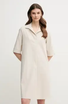 Joseph Ribkoff rochie culoarea bej, mini, drept, 251153 imagine