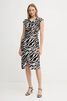 Joseph Ribkoff rochie culoarea negru, mini, mulata, 252158 imagine