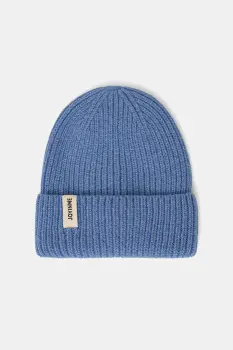 JOYINME caciula de lana Warm Thoughts culoarea bleumarin, de lana, din tricot gros, Warm Thoughts imagine