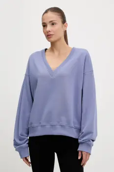 JOYINME hanorac V-Essence culoarea violet, uni, V-Essence imagine