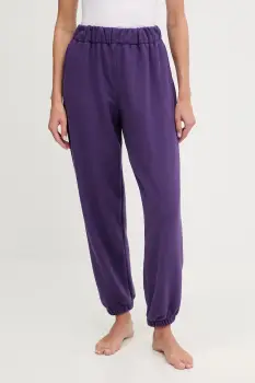 JOYINME pantaloni de trening Kind culoarea bej, uni, Kind imagine