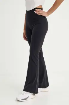 JOYINME pantaloni Flare femei, culoarea negru, neted, Flare imagine