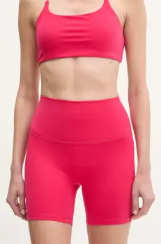 JOYINME pantaloni scurti de yoga Movement culoarea roz, neted, high waist, Szorty.Movement imagine