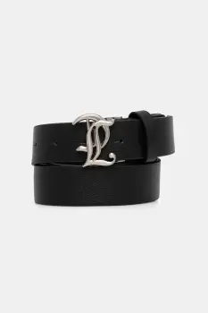 Juicy Couture curea de piele JC culoarea negru, WIJJ98537WL7 imagine