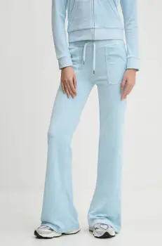 Juicy Couture pantaloni de trening neted, JCSEBJ001 imagine