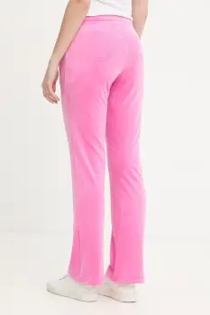 Juicy Couture pantaloni de trening pentru femei, din velur TINA COL OUT TR imagine