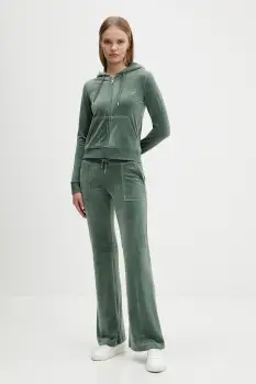 Juicy Couture pantaloni de trening uni, JCSEBJ001 imagine