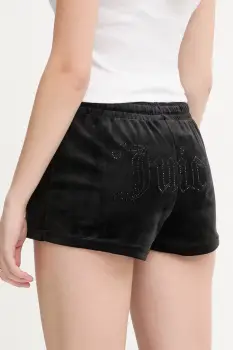 Juicy Couture pantaloni scurti de dama din velur TAMIA SHORTS imagine