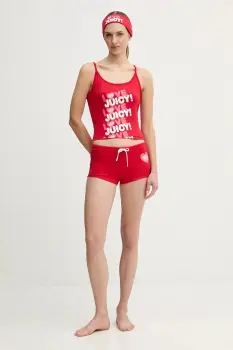 Juicy Couture pijama culoarea rosu, JCYPT126852 imagine