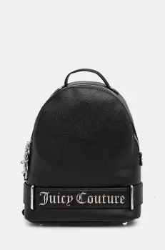 Juicy Couture rucsac Jasmine femei, culoarea negru, mic, cu imprimeu, BIJJM3061WVP000 imagine
