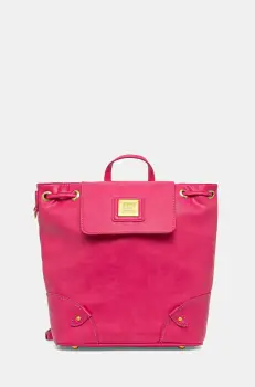 Juicy Couture rucsac POPPY femei, culoarea roz, mare, neted, BEJYF8790WVP imagine