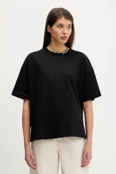 Juicy Couture tricou din bumbac culoarea negru, JCTES09 imagine