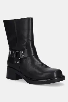 Just Cavalli botine culoarea negru, cu toc drept, 79RA3S91ZSD61899 imagine