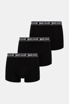 Just Cavalli boxeri 3-pack culoarea negru, 79OAJU02 CJUT2 imagine