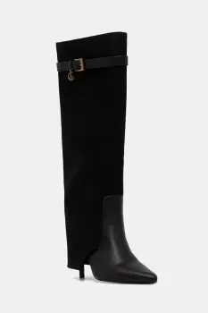 Just Cavalli cizme culoarea negru, cu toc drept, 79RA3S04ZSD51899 imagine