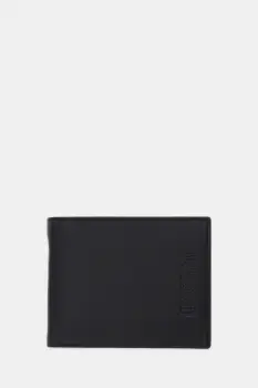 Just Cavalli portofel de piele culoarea negru, 79QA5PZ3 ZP361 imagine