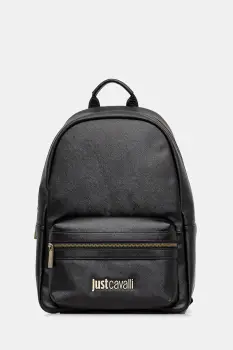 Just Cavalli rucsac culoarea negru, mare, uni, 79QA4B30 ZSB85 imagine