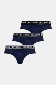 Just Cavalli slip 3-pack culoarea bleumarin, 79OAJU01 CJUT2 imagine