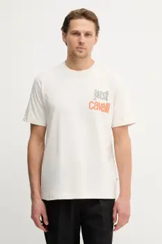 Just Cavalli tricou din bumbac imagine