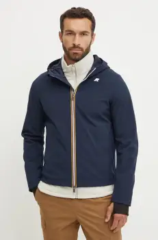 K-Way geaca barbati, culoarea albastru marin, de tranzitie, K6131BW imagine