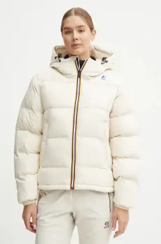 K-Way geaca culoarea bej, de iarna, K3126WW imagine