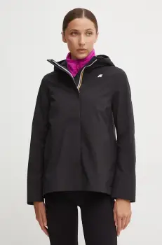 K-Way geaca femei, culoarea negru, de tranzitie, K21488W imagine