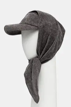 Kangol sapca VELVET DRAPE 5-PANEL culoarea gri K5475.CH011 imagine