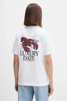 Kaotiko tricou din bumbac culoarea alb, cu imprimeu, AR021-01S-G002 imagine