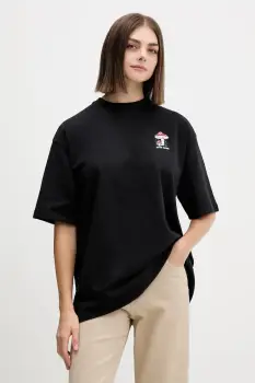 Kaotiko tricou din bumbac culoarea negru, cu imprimeu, AR003-01-G002 imagine