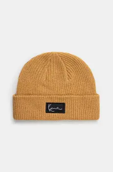 Karl Kani caciula culoarea galben, din tesatura neteda, 7020347 imagine