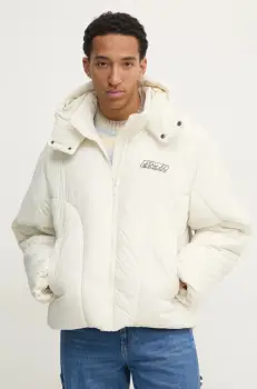 Karl Kani geaca barbati, culoarea bej, de iarna, 60760029 imagine