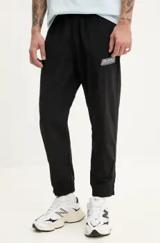 Karl Kani pantaloni de trening barbati, culoarea negru, neted, 60030077 imagine