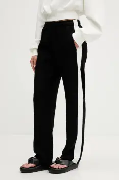 Karl Kani pantaloni de trening culoarea negru, uni, PD00005427 imagine