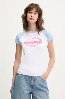 Karl Kani tricou culoarea alb, 61300124 imagine