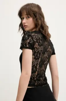 Karl Kani tricou culoarea negru, 61300120 imagine