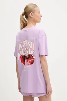 Karl Kani tricou culoarea violet, PD00005466 imagine