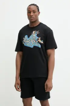 Karl Kani tricou din bumbac barbati, culoarea negru, cu imprimeu, 60300352 imagine